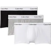 Calvin Klein Lv00nb4389 Trunk Low Rise Boxers 3 Units Gris 2XL Homme