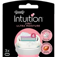 Wilkinson Intuition 2 In 1 Ultra Moisture 3 stk.