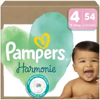 Pampers Harmonie, Taille 4, 54 couches
