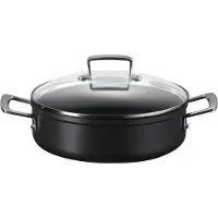 Le Creuset Toughened Non-stick 28 Cm Saucepan Argenté