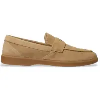 Michael Kors pour homme. 42S6HUFS1S Huf Mocassins en cuir marron (43.5), Plat, Aucun, Casuel, Fête, Classique