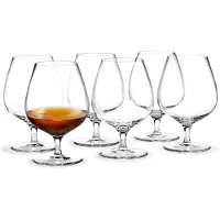 Holmegaard Verre à Cognac Cabernet - 63 cl - Boite de 6, Verres à cocktail, Transparent