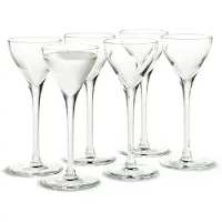 Holmegaard Verre à shot Cabernet - 4,5 cl - Boîte de 6, Verres à cocktail, Transparent
