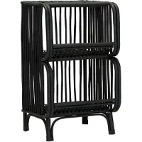 House Doctor Table d'appoint étagère noir
