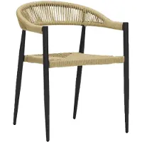 House Doctor Chaise Coon naturelle/noire