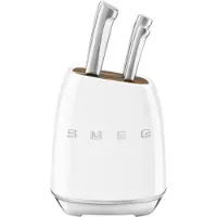 Smeg Bloc de 6 couteaux blanc - - KBSF02WH -