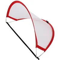 Merco But de football d'entraînement Pop Up rouge, 1 pc