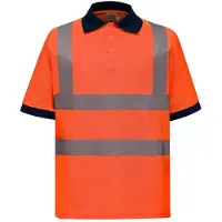 Yoko - Polo haute visibilité pour hommes LT5860 (S) (orange)