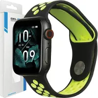 Beline Apple Watch Sport Strap Silicone 38/40/41Mm Black/Lime