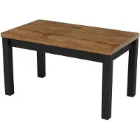 Xl Moebel Gmbh Table de salle à manger moderne marron Design Table en bois Meubles de salon Nouveau