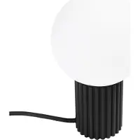 Sollux Lampe à poser HALO noir 1xG9 8W aluminium/verre 19x12x12cm