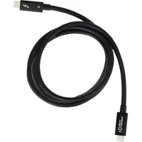 Microconnect Câble Thunderbolt - MICRO CONNECT - TB4015 - 1,5 m - 40 Gbit/s - Noir