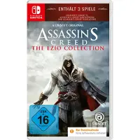 Assassin's Creed The Ezio Collection (Code in a Box) - Nintendo Switch | 3 Spiele in 1 - AC II, Brotherhood & Revelations - Epische Assassinen-Story