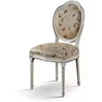 Xl Moebel Gmbh Chaise marron design salon salle à manger bois rembourré sans accoudoirs Nouveau