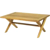 Xl Moebel Gmbh Table de jardin en bois élégante Meubles de jardin Tables de rangement Outdoor Table à café