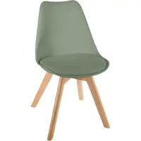 Zesso Eazy Living Chaise de salle à manger Berenice Vert