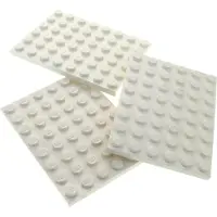 LEGO 3x plaque de construction 6x8 blanc plaque de base Star Wars 75098 10177 303601 3036