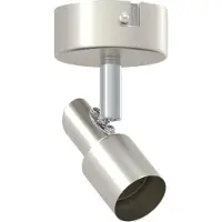 vidaXL Spot de plafond avec spots Nickel 8 x 8 x 10,5 cm Acier