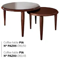 Xl Moebel Gmbh Table basse Table d'appoint Table en bois ronde Tables en bois Meubles Nouveau