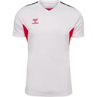 Hummel T-Shirt fonctionnel 'AUTHENTIC' rouge / noir / blanc