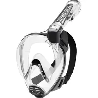 Cressi Duke Snorkeling Mask Clair,Noir S-M