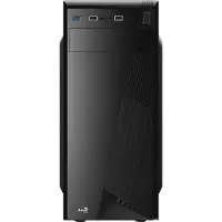 Aerocool Corporate CS-1101 - Black Edition - Tour midi - ATX - sans alimentation (ATX) - noir - USB/audio (EN58126)