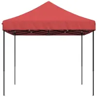 vidaXL , tente de fête, 279 x 410 x 315 cm, couleur bordeaux, tissu Oxford