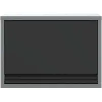 vidaXL Cabinet à Outils avec stockage Noir et gris 50 x 25 x 35 cm
