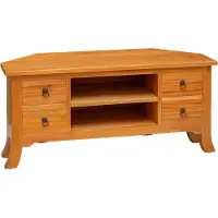 vidaXL Meuble TV Nature 100 x 40,5 x 46 cm Bois d'acajou massif