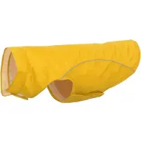 vidaXL Imperméable pour chiens avec bandes réfléchissantes polyester jaune 4XL