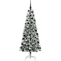 vidaXL Sapin de Noël Artificiel à Branches Articulées 180 cm PVC
