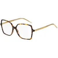 BOSS Lunettes de Vue Hugo 1587 55/15/140 Havana yellow Acetate frames WOMAN 1587