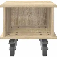 vidaXL Support TV , 37 x 35 x 35 cm, bois imitation chêne Sonoma