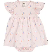 Müsli Robe crème / bleu foncé / rose / rouge clair