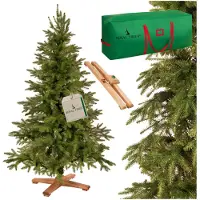 Springos Sapin de Noël Royal Trees 150 cm – Sapin artificiel haut de gamme, sapin de Noël dense et réaliste | Sapin de luxe comme un vrai, support inclus