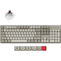 Keychron C2 Pro 8K - US Layout - Hot-Swappable Gateron Brown - Retro Keyboard