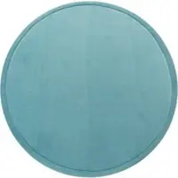 Tapis.fr Tapis pour enfant lavable Atami bleu 200 cm rond