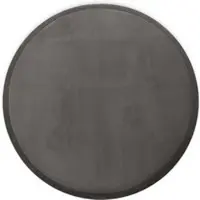 Tapis.fr Tapis pour enfant lavable Atami anthracite 200 cm rond