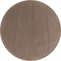 Tapis.fr Tapis pour enfant lavable Atami beige 80 cm rond
