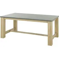 Gami Table à manger Brocéliande, Rectangulaire, 8 personnes, 192 x 97 x 77 cm,
