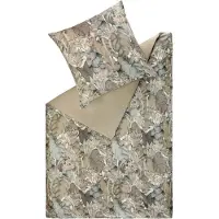 Schöner Wohnen Kollektion Schöner Wohnen linge de lit Toucan couleur beige taille 135x200+80x80
