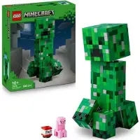 LEGO Minecraft Le Creeper, Jeu de Construction, Figurine Articulée, 665 Pièces, Garçon 10 Ans et Plus
