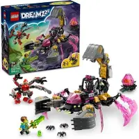LEGO DREAMZzz La Pelleteuse Scorpion des Cauchemars, Jouet de Construction 2-en-1, Set 71513