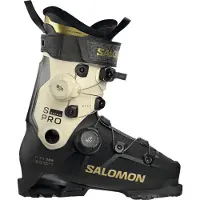 Salomon S/Pro Supra Dual Boa 105W, chaussures de ski, femme, noir/jaune
