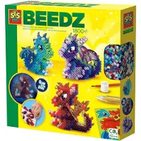 SES Creative Perles - Perles thermocollantes - 1800 pièces - 3D - - UneTaille - Perles
