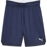 Puma Hommes, Bas de sport, teamJAWS Short réversible (L), Blanc, Bleu