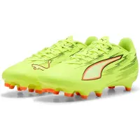 Puma Femmes, Chaussures de football, ULTRA 6 PLAY FG/AG Wn's (38), Rouge, Noir, Jaune