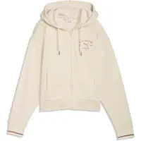 Puma Class Full Zip Sweatshirt Beige XS Femme
