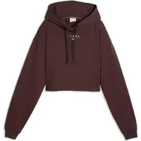 Puma Femmes, Pull-over, W x Hyrox Heavyweight Hoodie, Marron, (M)