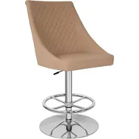 Xl Moebel Gmbh Moderne Haute qualité Beige Chaise Designer Tabouret de Bar en similicuir Meubles de Luxe nouveau